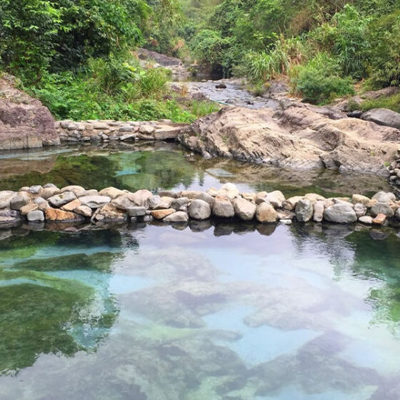 Quang Tri natural hot spring