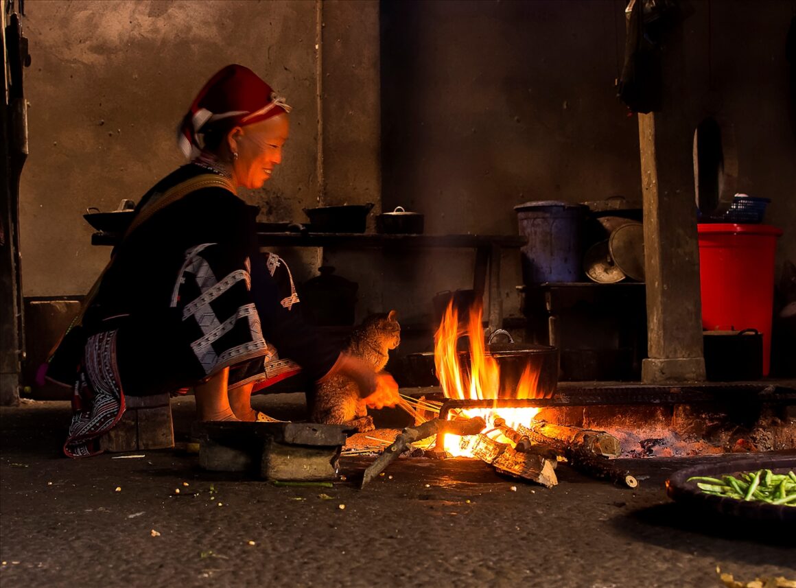 open fire cooking Vietnam_3