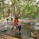 family hiking Vietnam_1